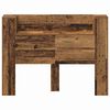 vidaXL Headboard Old Wood 140 x 17 x 104.5 cm Engineered Wood