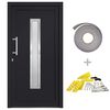 vidaXL Front Door Anthracite 98x208 cm