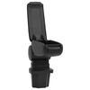 vidaXL Car Armrest Black 13.5x32.5x(31-46.5) cm ABS