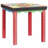 vidaXL Square Table 3 pcs Multicolour 50 x 50 x 50 cm
