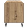 vidaXL Record Cabinet with Shelf Artisan Oak 121 x 38 x 48 cm