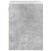 vidaXL Garage Wall Cabinets 2 pcs Concrete Grey Engineered Wood
