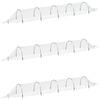 vidaXL Netting Tunnels 3 pcs 1,5x5 m Fibreglass and PP