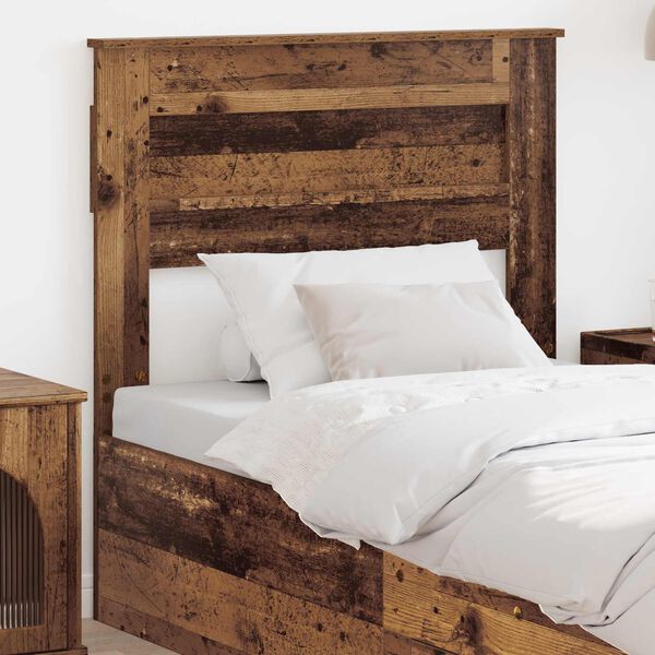 vidaXL Headboard Old Wood 80 cm Engineered wood