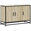 vidaXL Bathroom Sink Cabinet Sonoma Oak 90x33x60 cm Engineered Wood