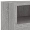 vidaXL 5 Piece TV Wall Units Grey Sonoma Engineered Wood