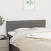 vidaXL Headboards 2 pcs Dark Grey 72x5x78/88 cm Fabric