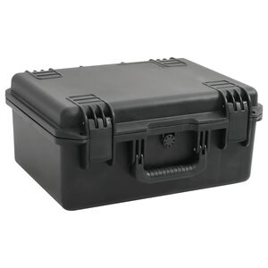 vidaXL Portable Flight Case Black 49x38x23 cm PP
