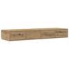 vidaXL Bed Drawers Artisan Oak 120 x 36.5 x 16.5 cm Engineered Wood