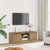 vidaXL TV Cabinet Artisan Oak 102x30x36 cm Engineered Wood