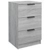 vidaXL Bedside Cabinets 2 pcs Grey Sonoma 40x36x65 cm