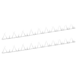 vidaXL Wall Spikes 2 pcs Steel 1 m