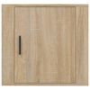 vidaXL Wall-mounted Bedside Cabinet Sonoma Oak 50x30x47 cm