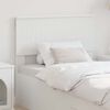 vidaXL Headboard with Headboard White 90 cm Engineered wood