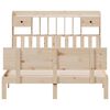 vidaXL Bookcase Bed without Mattress 140x190cm Solid Wood Pine