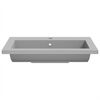 vidaXL Granite Basin 600x450x120 mm Grey