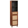 vidaXL Sideboard with Drawer Brown 38 x 33.5 x 160 cm Solid Mango Wood