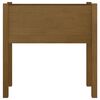 vidaXL Garden Planter Honey Brown 70x31x70 cm Solid Pinewood