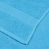 vidaXL Bath Towels "FROGN" 10 pcs Turquoise 100x150 cm 360 gsm