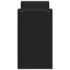 vidaXL TV Cabinets 2 pcs Black 75x30x50 cm Engineered Wood