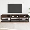 vidaXL TV Cabinet Brown Oak 180x40x46 cm Engineered Wood
