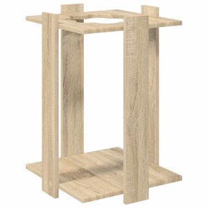 vidaXL Billiard Cue Stand Engineered Wood 42 x 43 x 60 cm Sonoma Oak