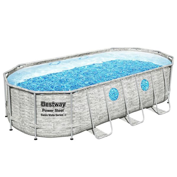 Bestway Power Steel Swim Vista Series Swimming Pool Set 549x274x122 cm