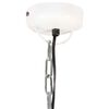 vidaXL Industrial Hanging Lamp White Iron & Solid Wood 26 cm E27