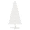 vidaXL Wooden Christmas Tree for Decoration White 150 cm Solid Wood Pine