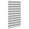 vidaXL Zebra Blind 80 x 175 cm Grey
