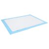 vidaXL Pet Training Pad 50 pcs Blue and White 60 x 45 cm