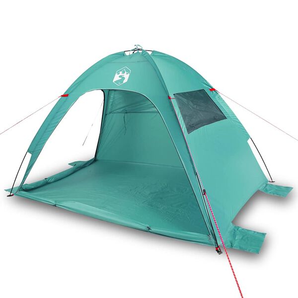 vidaXL Beach Tent Sea Green Waterproof
