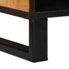 vidaXL TV Cabinet with Drawer Brown 100 x 33 x 46 cm Solid Mango Wood