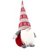 vidaXL Christmas Gnome Red 45 cm Polyester