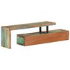 vidaXL TV Stand (118-200)x30x40 cm Solid Wood Reclaimed
