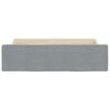 vidaXL Bed Drawers 2 pcs Light Grey Engineered Wood and Fabric