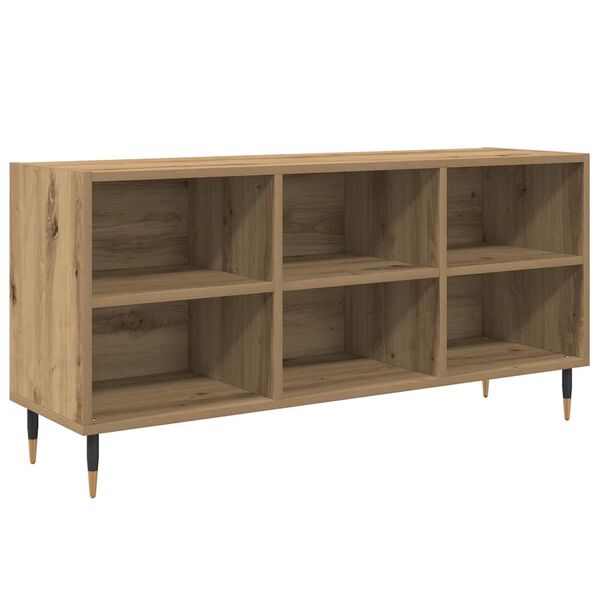 vidaXL TV Cabinet Artisan Oak 103.5 x 30 x 50 cm Engineered Wood