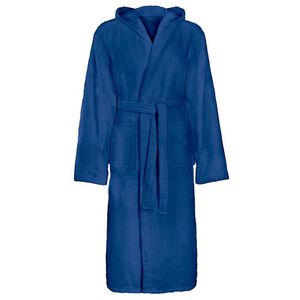 vidaXL Bathrobe KINN Blue M Cotton