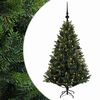 vidaXL Artificial Christmas Tree with Bauble 120 cm 150 LEDs