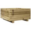 vidaXL Garden Planter 50x50x26,5 cm Impregnated Wood Pine