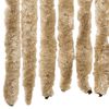 vidaXL Fly Curtain Beige 100x200 cm Chenille