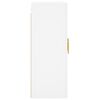 vidaXL Wall Mounted Cabinets 2 pcs White Engineered Wood