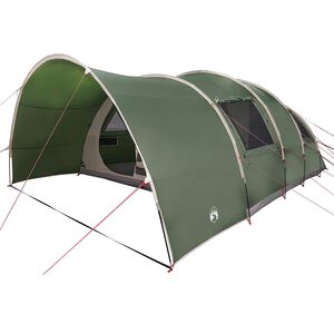 vidaXL Tunnel Tent 8-Person with Roof Green 710 x 460 x 245 cm