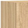 vidaXL 5 Piece TV Wall Units with LED Sonoma Oak Engineered Wood