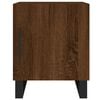 vidaXL Bedside Cabinets 2 pcs Brown Oak 40x40x50 cm Engineered Wood