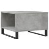 vidaXL Coffee Table Concrete Grey 55x55x36.5 cm Engineered Wood
