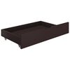 vidaXL Bed Frame without Mattress Dark Brown 160x200 cm Solid Wood
