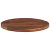 vidaXL Table Top &Oslash; 50x2.5 cm Round Solid Wood Reclaimed