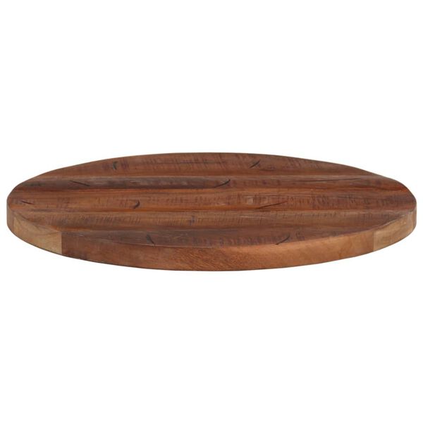 vidaXL Table Top &Oslash; 50x2.5 cm Round Solid Wood Reclaimed