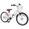 vidaXL Kids Bike 18'' for 5-7 Years Old White